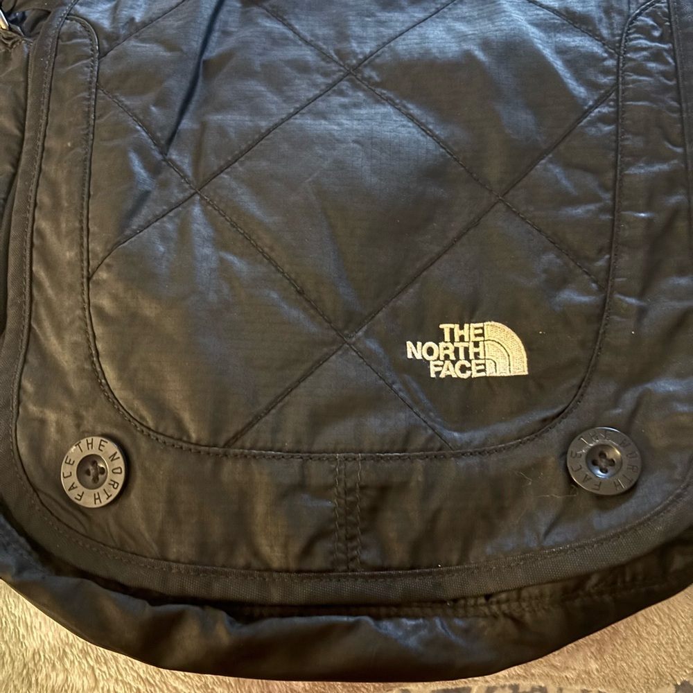 The North Face Black Quilted Crossbody Bag